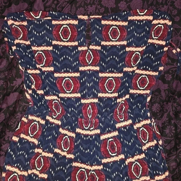 Lane Bryant Ruched-Shoulder Surplice Cropped Jumpsuit NWT 22 24 - Picture 8 of 8